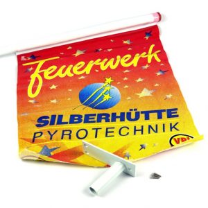 Silberhütte Werbefahne