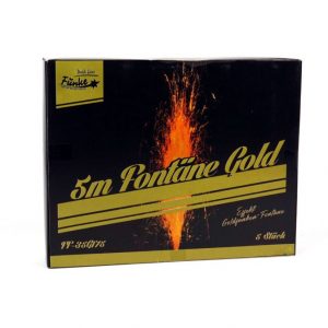 Funke 5m Fontäne Gold