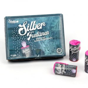 Funke Silberfontänen
