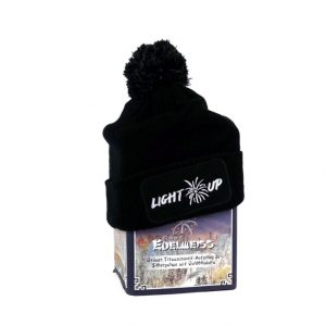 Light Up Mütze mit Bommel