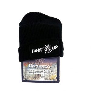 Light Up Mütze Schwarz
