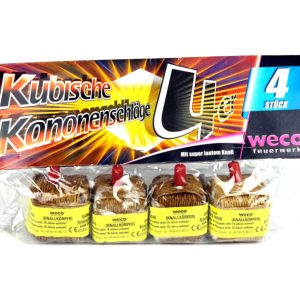 Weco 4er Kubische Kanonenschläge